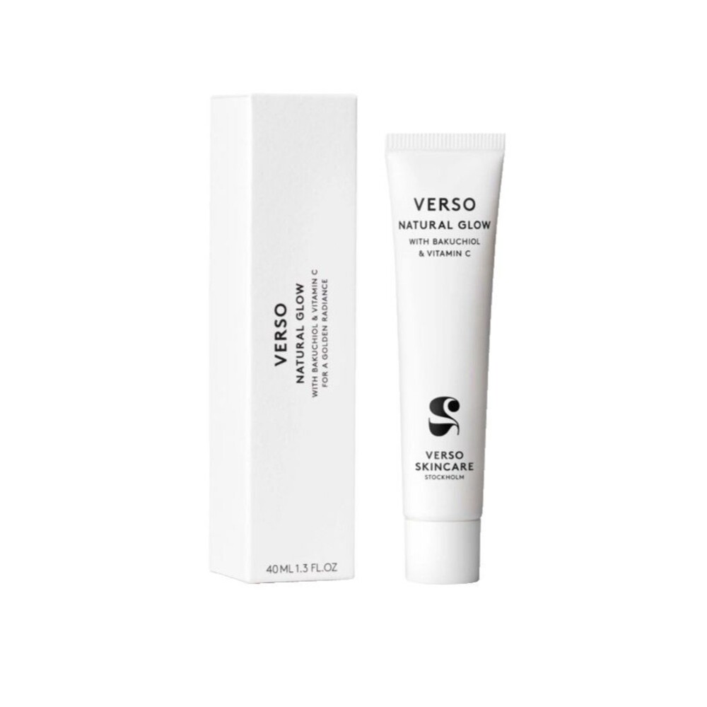 Verso Natural Glow with Bakuchiol Golden Radiance  40 ml / 1.3 fl oz, NEW IN BOX